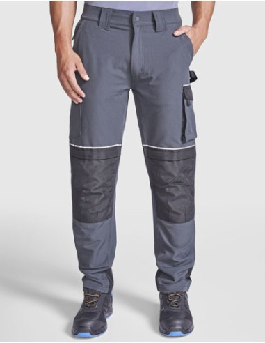 ROL-PA9207-Multi-pocket Stretch Work Trousers Wall